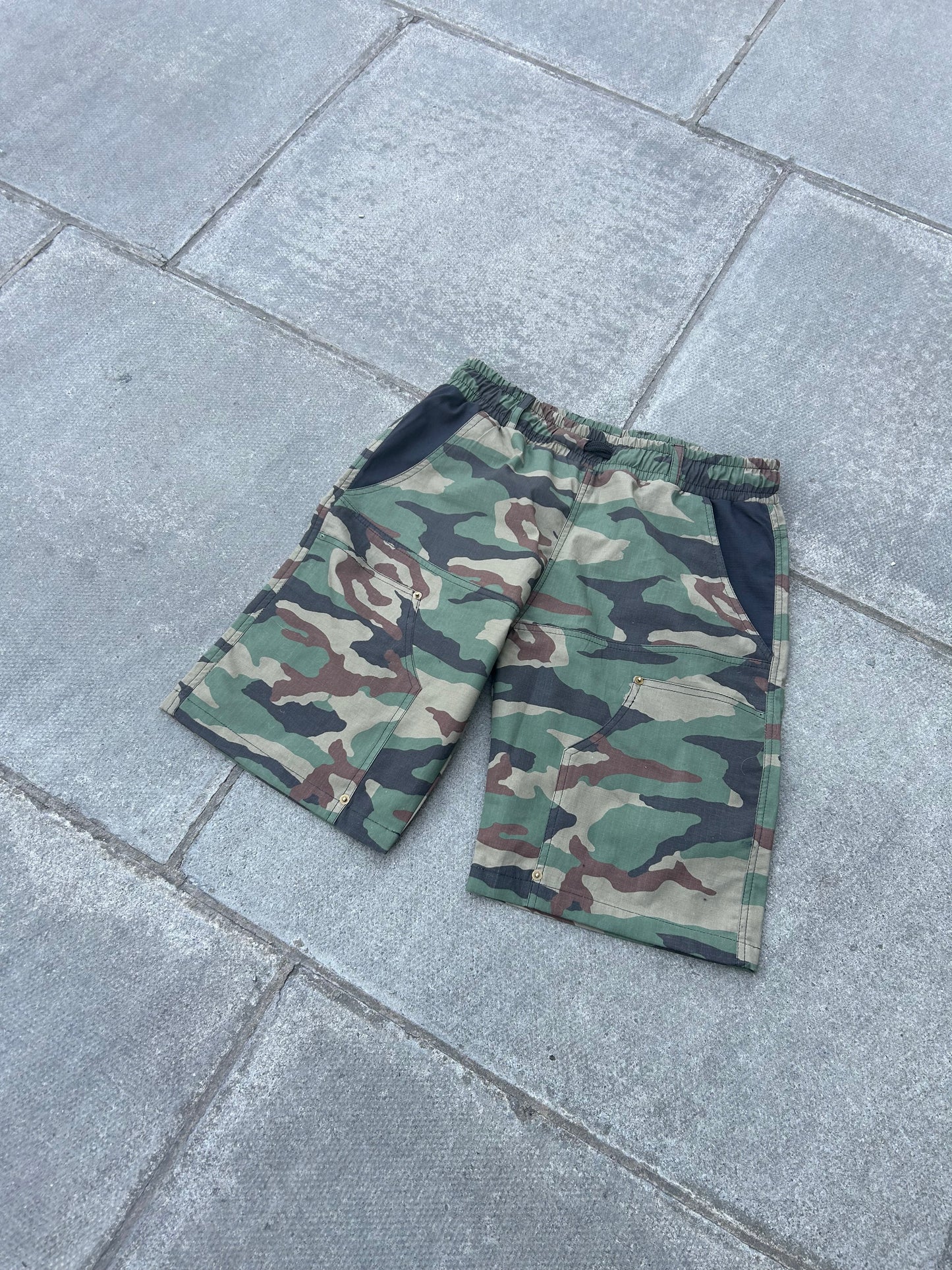 FULL CAMO COMBAT SHORTS